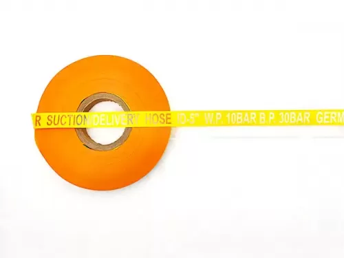 고무 호스 라벨